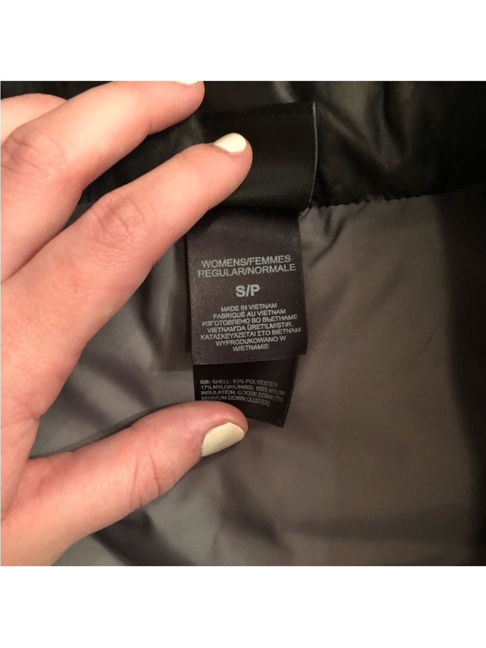 The North Face Black Quilted Insulated Women's Vest - Picture 3 of 5